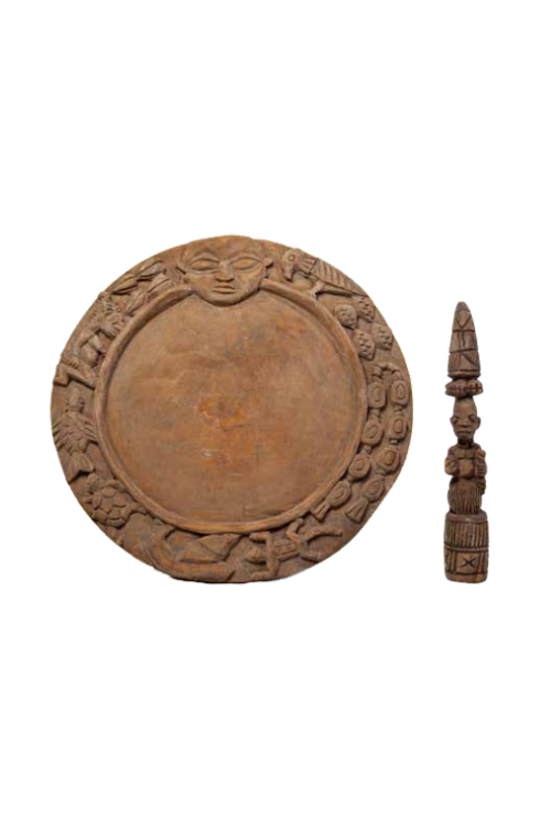 (Ọpọn Ifá) Ifa Divination Bowl.